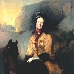 Portrait of Florentia Sale