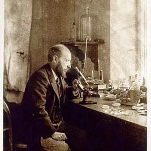 Portrait of Santiago Ramón y Cajal
