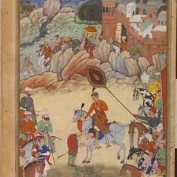 Portrait of Adham Khan