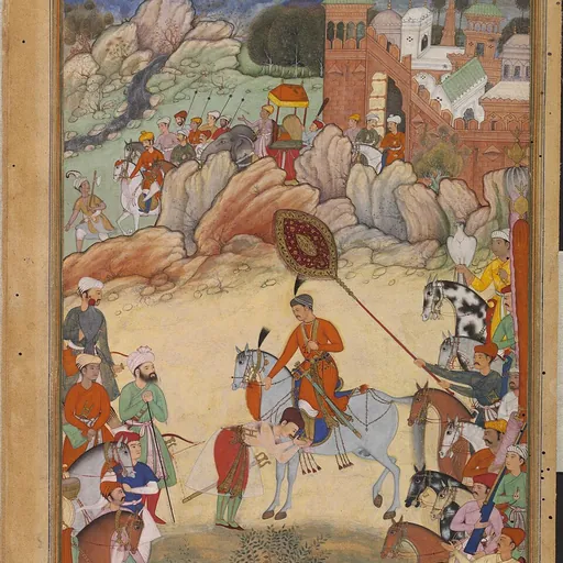 Portrait of Adham Khan