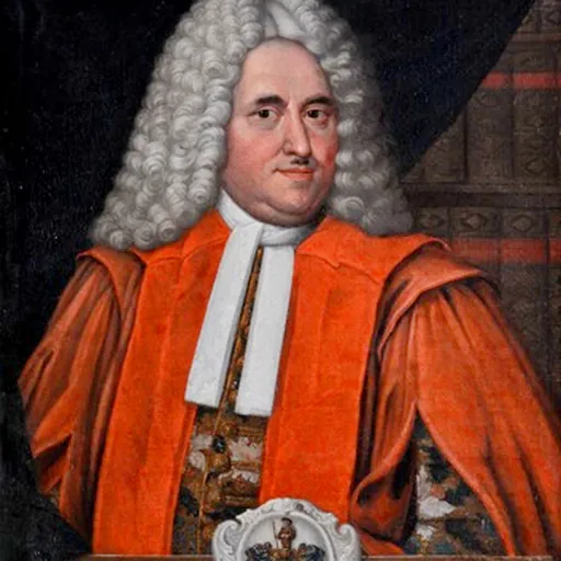 Portrait of Christian Thomasius