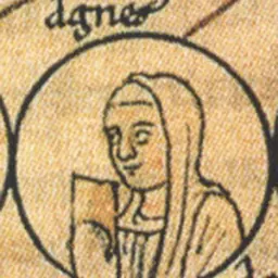 Portrait of Agnes of Burgundy, Duchess of Aquitaine