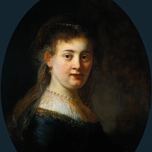 Portrait of Saskia van Uylenburgh
