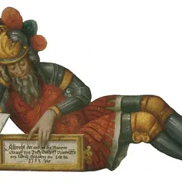 Portrait of Adalbert I, Duke of Teck