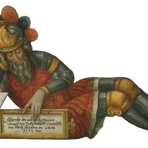 Portrait of Adalbert I, Duke of Teck