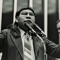 Portrait of Mário Juruna