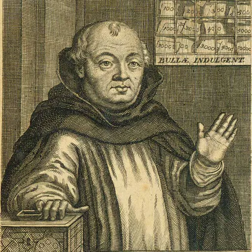 Portrait of Johann Tetzel