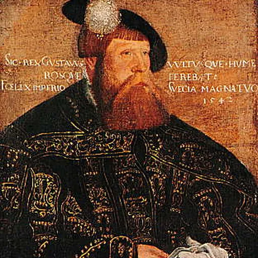 Portrait of Gustav I of Sweden