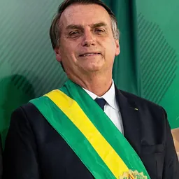 Portrait of Jair Bolsonaro