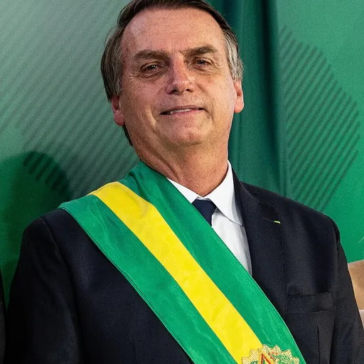 Portrait of Jair Bolsonaro