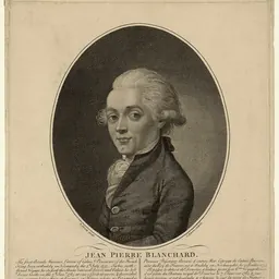 Portrait of Jean-Pierre Blanchard