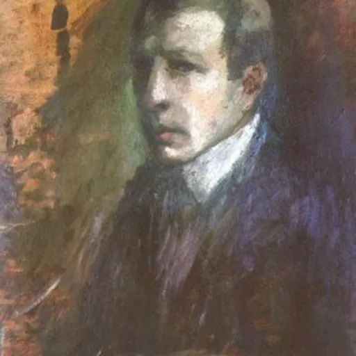Portrait of Alfred Justitz