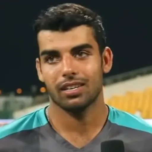 Portrait of Shadab Khan