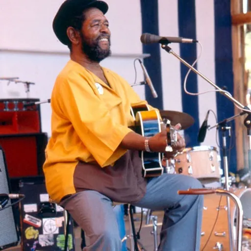 Portrait of Brownie McGhee