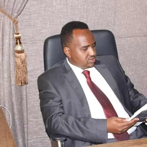 Portrait of Abdiqani Sheikh Omar Hassan