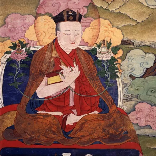 Portrait of Rangjung Dorje, 3rd Karmapa Lama
