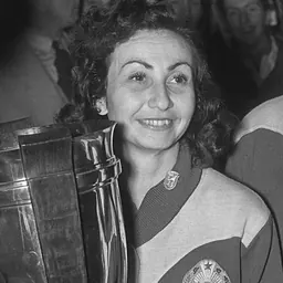 Portrait of Angelica Rozeanu