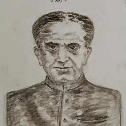 Portrait of Nagorao Ghanashyam Deshpande
