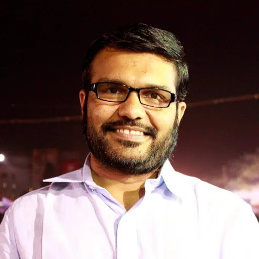 Portrait of M. B. Rajesh