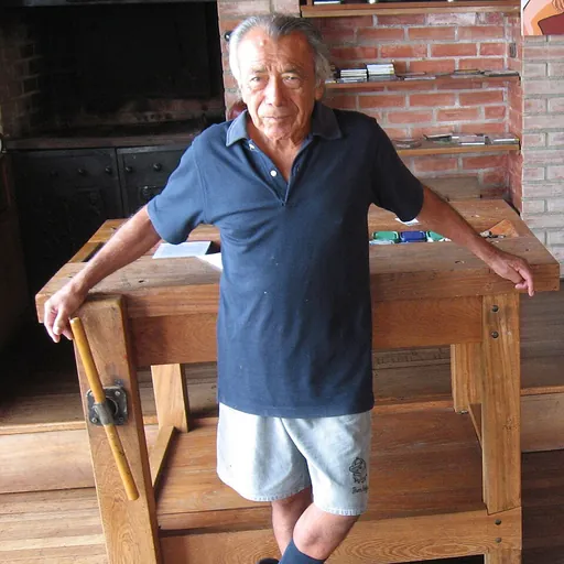 Portrait of Víctor Delfín