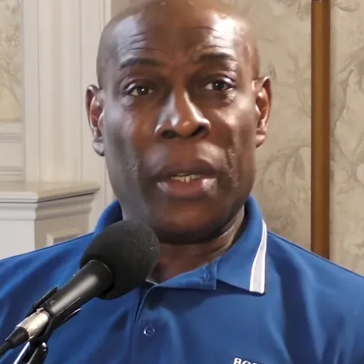 Portrait of Frank Bruno