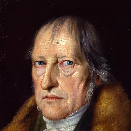 Portrait of Georg Wilhelm Friedrich Hegel