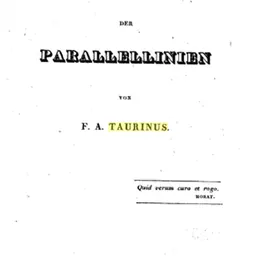 Portrait of Franz Taurinus