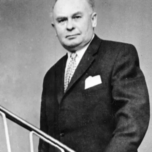 Portrait of Hans Kroll