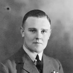 Portrait of Arthur Stewart King Scarf