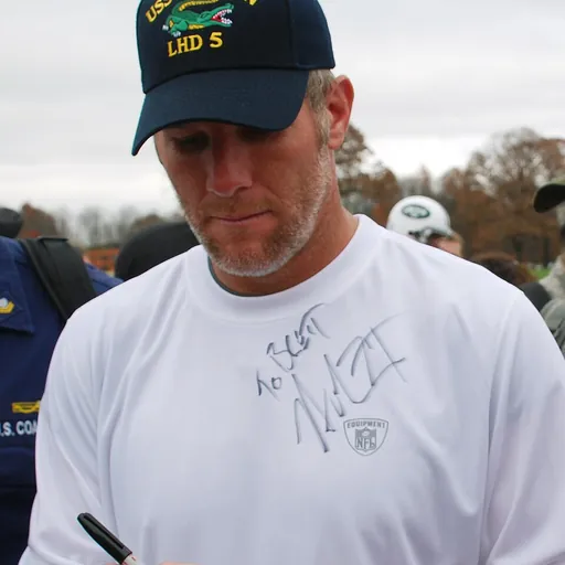 Portrait of Brett Favre