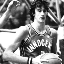 Portrait of Kim Hughes