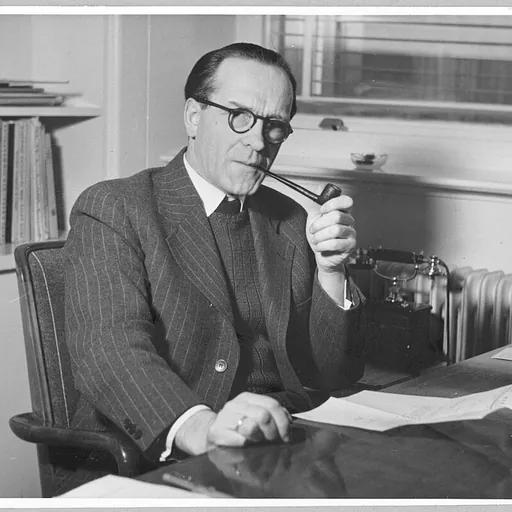 Portrait of Harald Salling-Mortensen
