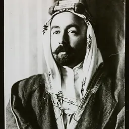 Portrait of Abdullah I of Jordan