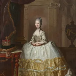 Portrait of Maria Beatrice d'Este, Duchess of Massa
