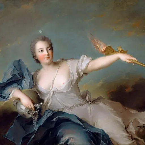 Portrait of Marie Anne de Mailly