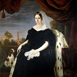 Portrait of Princess Maria Antonia of the Two Sicilies