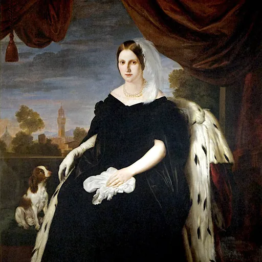Portrait of Princess Maria Antonia of the Two Sicilies