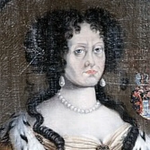Portrait of Anna Sophia I, Abbess of Quedlinburg