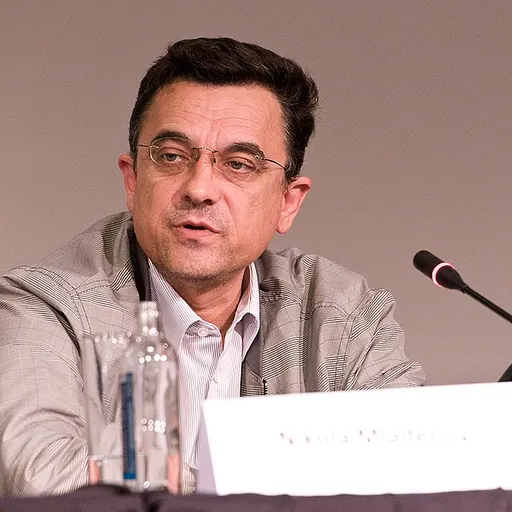 Portrait of Nikola Mladenov