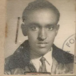 Portrait of Abdallah Mohamed Kamil