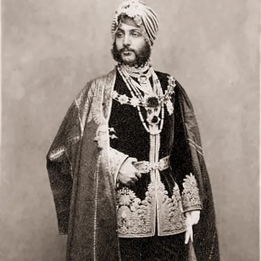 Portrait of Duleep Singh I