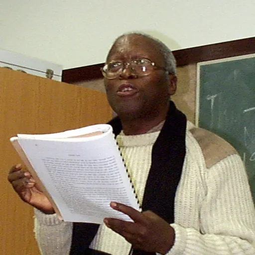 Portrait of Lewis Nkosi