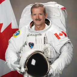 Portrait of Chris Hadfield
