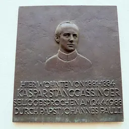 Portrait of Kaspar Stanggassinger