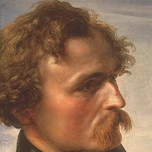 Portrait of Karl Friedrich Lessing
