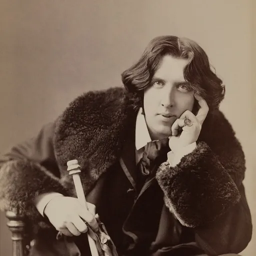 Portrait of Oscar Wilde