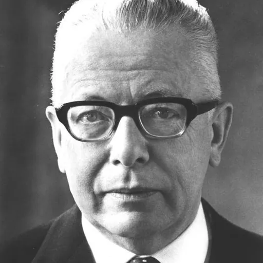 Portrait of Gustav Heinemann