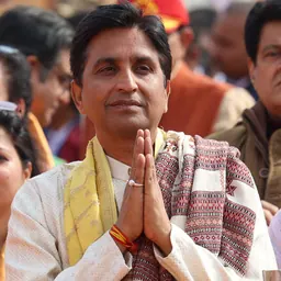 Portrait of Kumar Vishwas