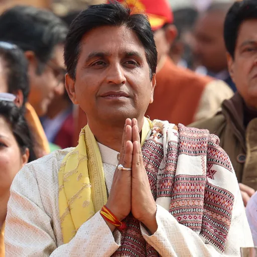 Portrait of Kumar Vishwas
