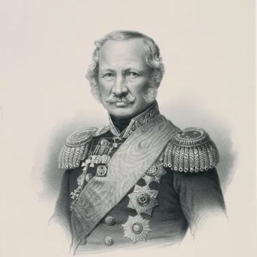 Portrait of Paul Andreas Edler von Rennenkampff